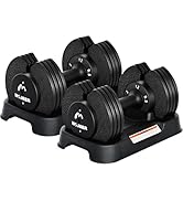 Amazon | 【日本企業】ダンベル 可変式 S-24kg/L-40kg アジャスタブル
